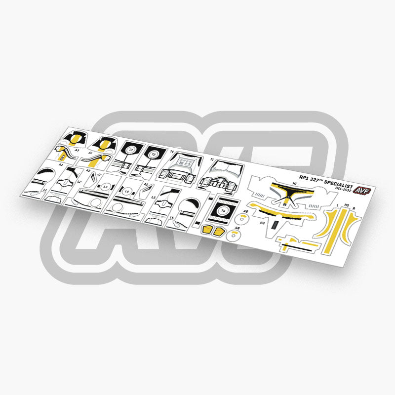 327th Specialist Decals