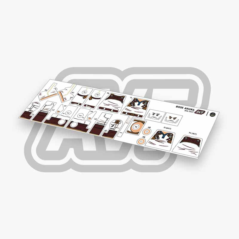 Bode Akuna Decals