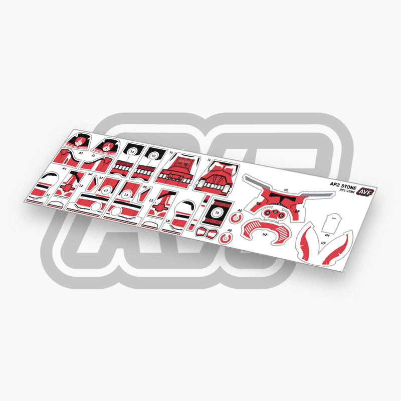 Commander Stone Decals