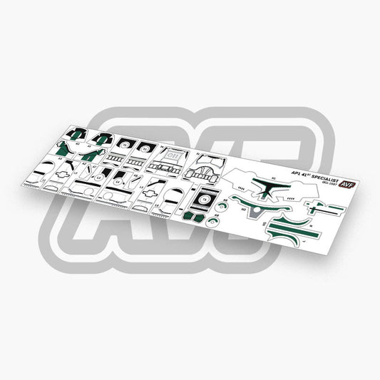 41st Specialist Decals