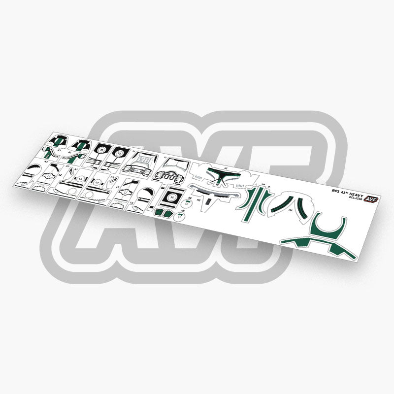 41st Heavy Decals