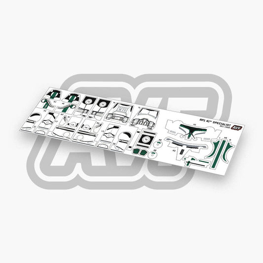 41st Specialist Decals