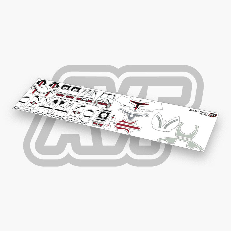 21st Heavy Decals