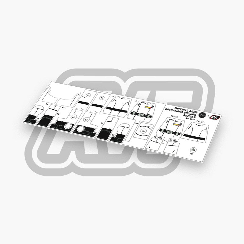 Imperial Officer Decals