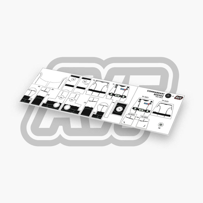 Imperial Officer Decals