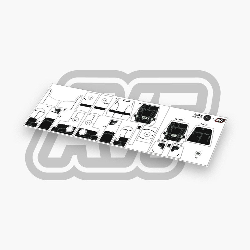 Imperial Officer Decals
