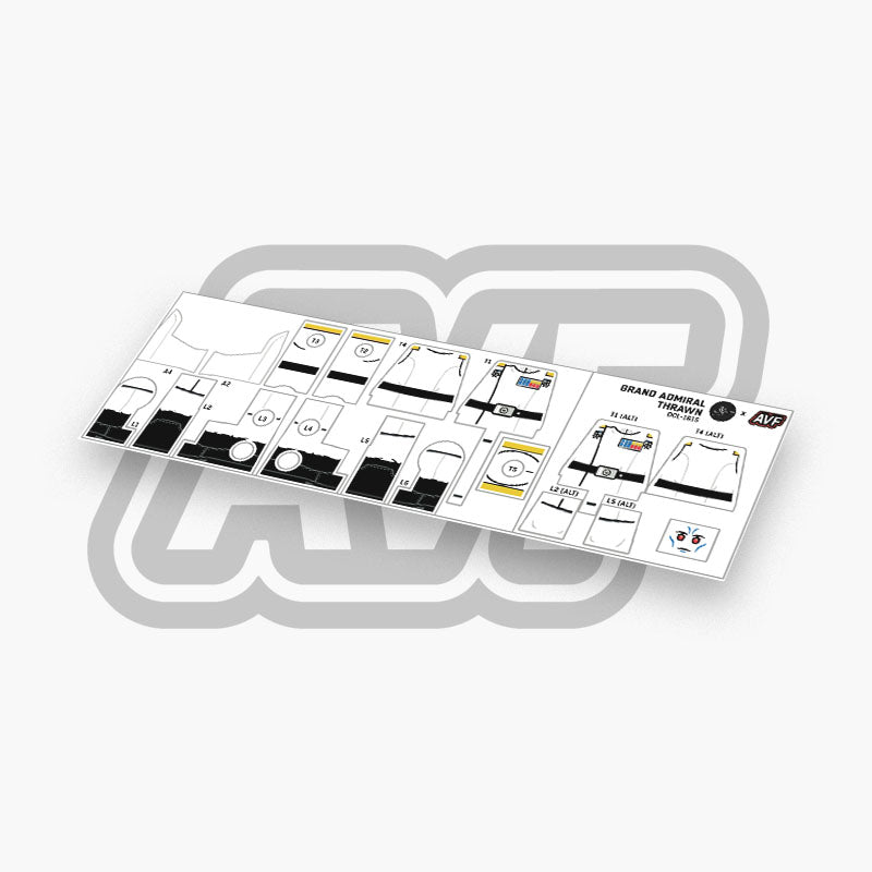 Imperial Officer Decals