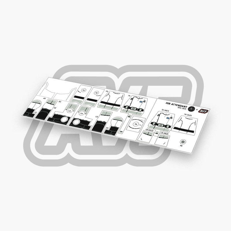 Imperial Officer Decals