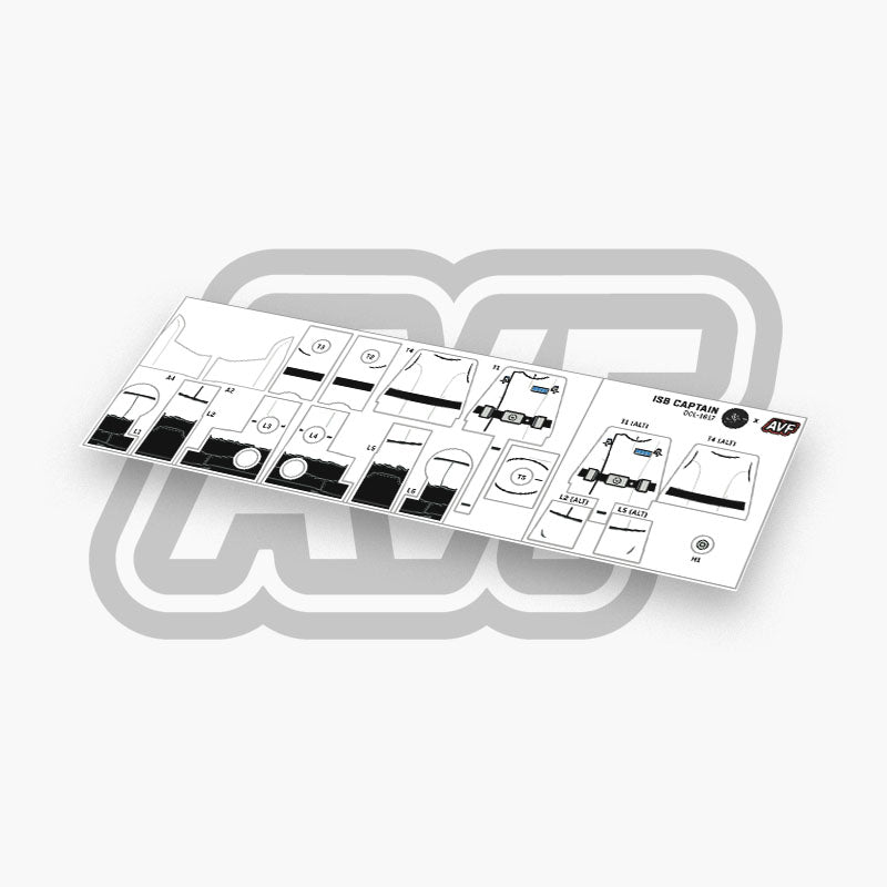 Imperial Officer Decals
