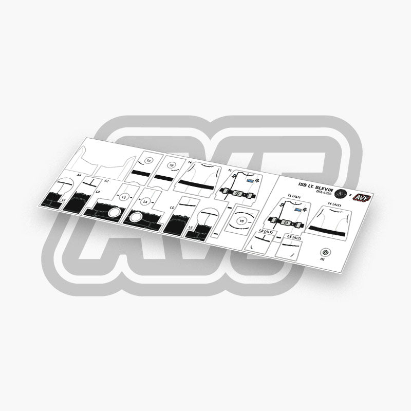 Imperial Officer Decals