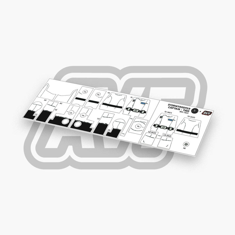 Imperial Officer Decals
