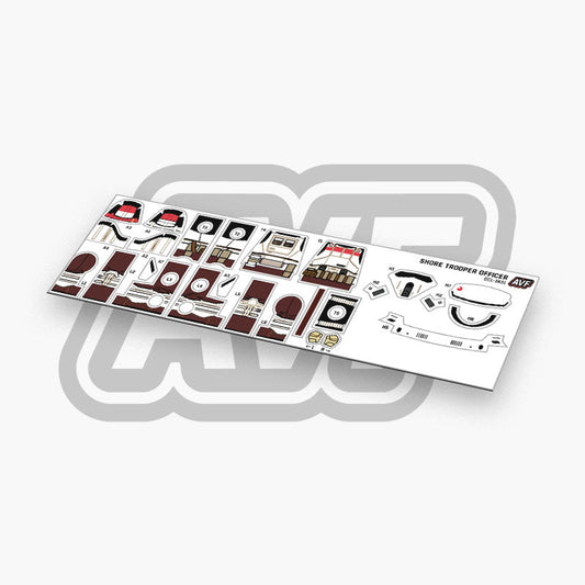 Shore Trooper Officer Decals