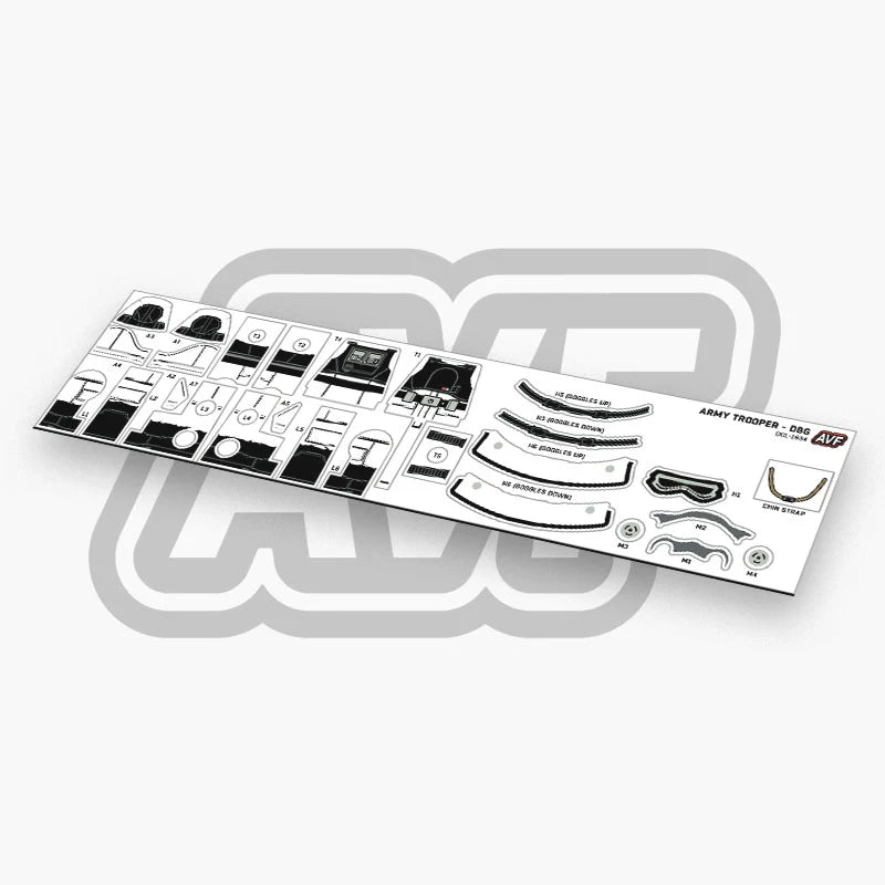 Imperial Army Trooper Decals