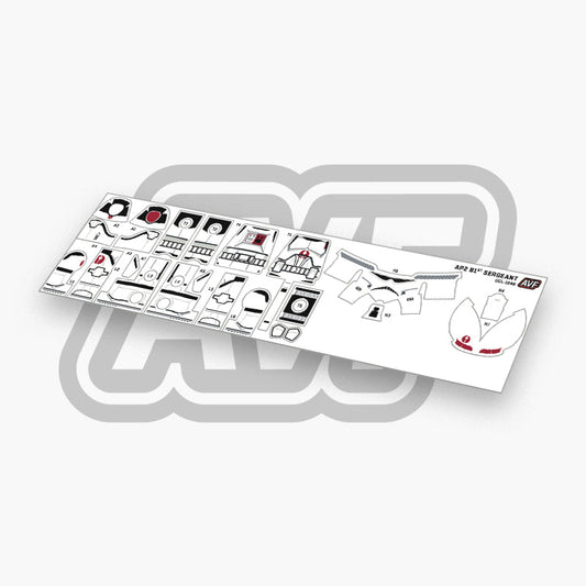 91st Sergeant Decals