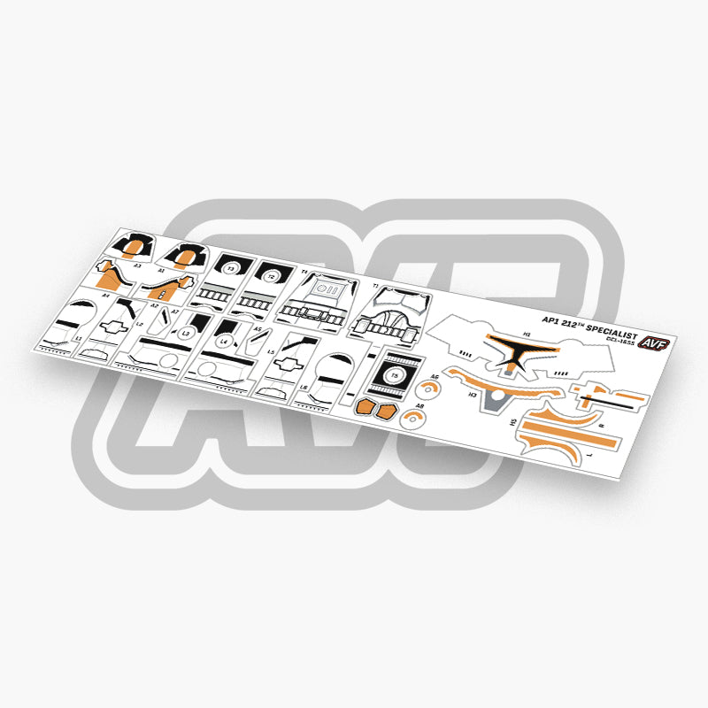 212th Specialist Decals