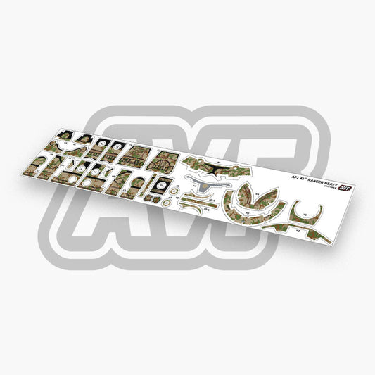 41st Ranger Platoon Heavy Decals