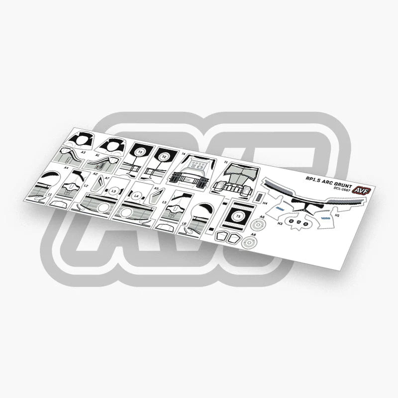 ARC Trooper Grunt Decals