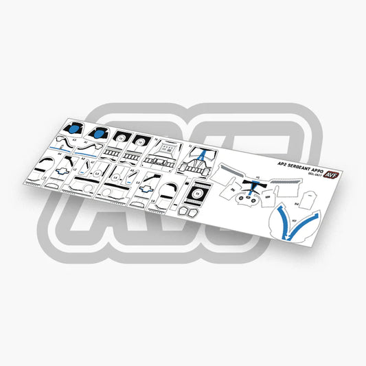 Sergeant Appo Decals