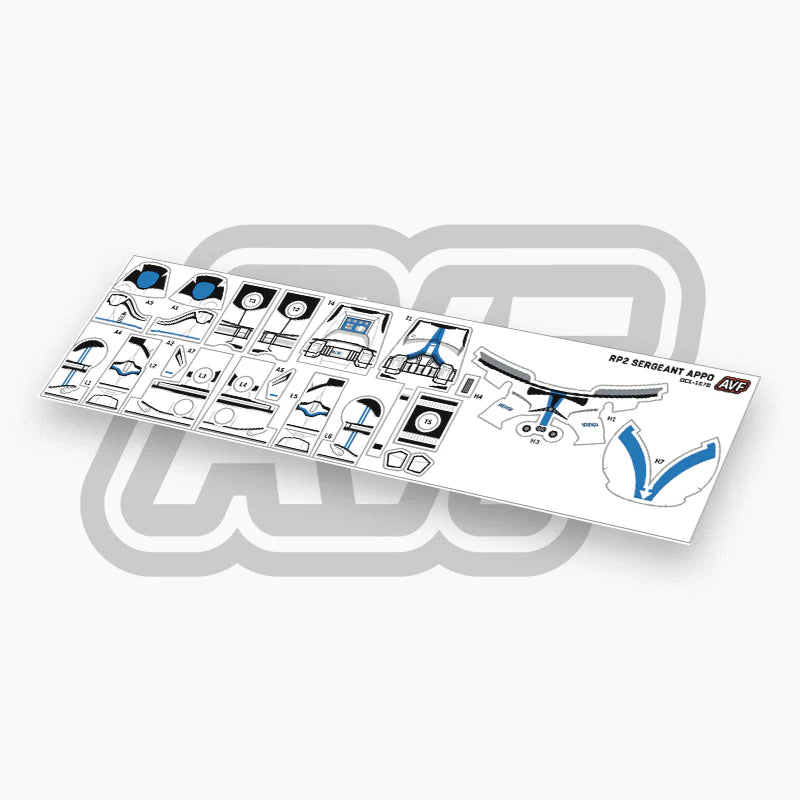 Sergeant Appo Decals