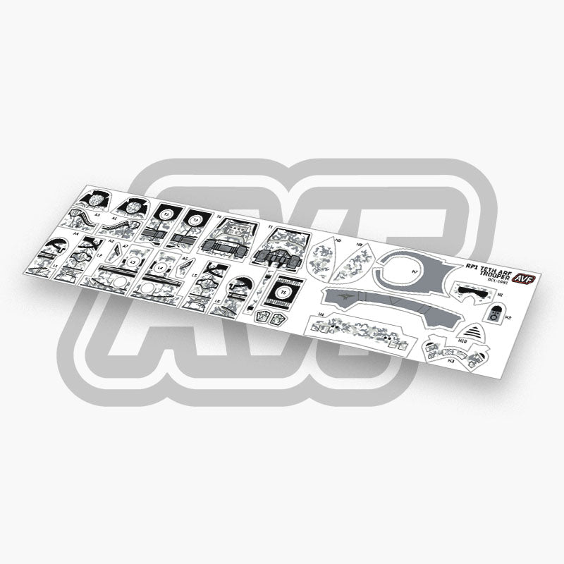 Teth ARF Trooper Decals