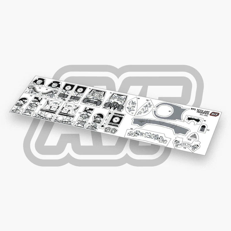 Teth ARF Trooper Decals