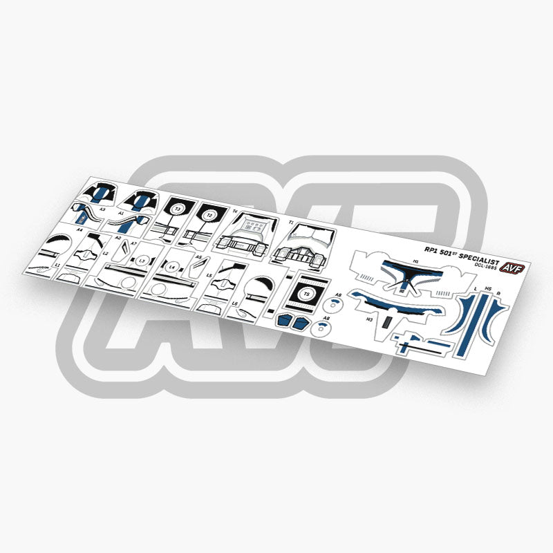 501st Specialist Decals