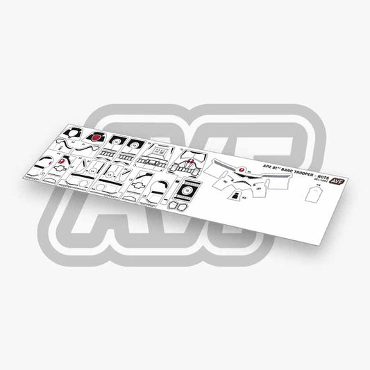 91st BARC Trooper Decals