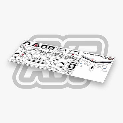 91st BARC Trooper Decals