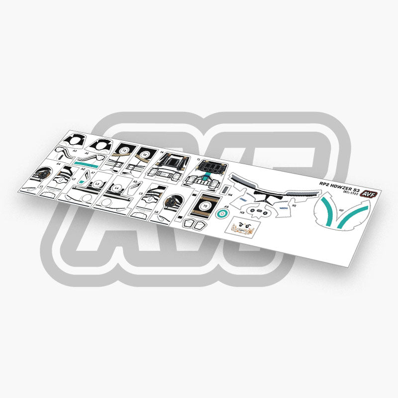 Captain Howzer Decals