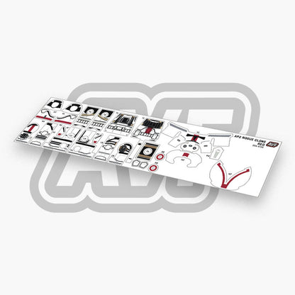 Rogue Clone - Dark Red Decals
