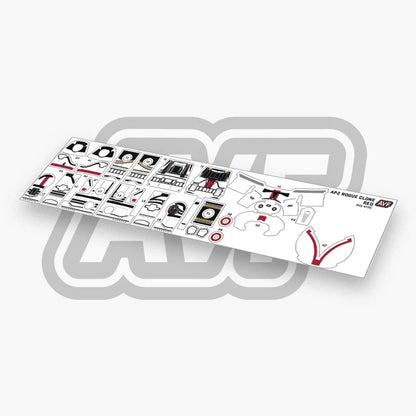 Rogue Clone - Dark Red Decals