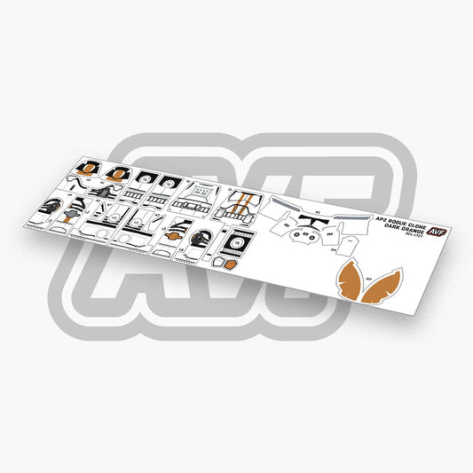 Rogue Clone - Dark Orange Decals