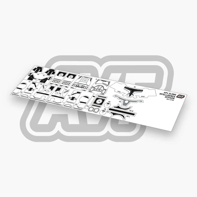 Clone Intelligence Officer Decals