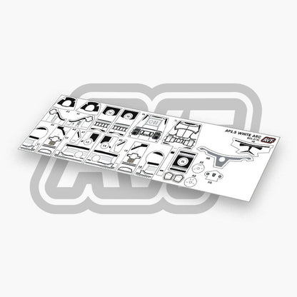 White ARC Trooper Decals