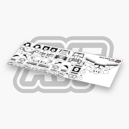 White ARC Trooper Decals