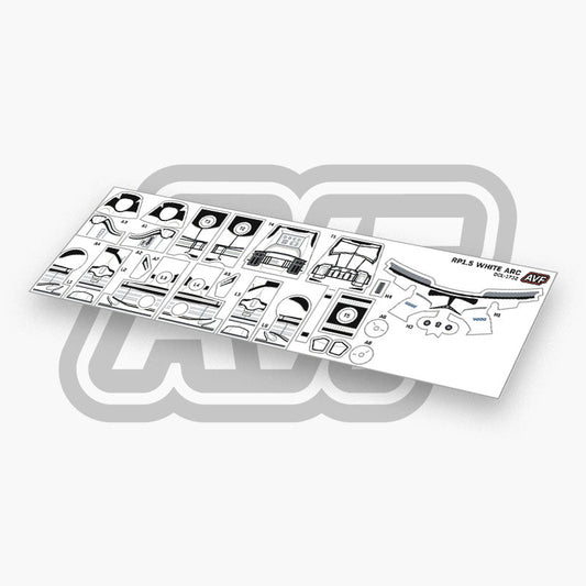 White ARC Trooper Decals