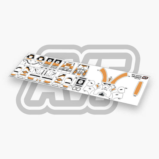 212th Engineer Decals