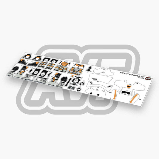 212th Scout Trooper Decals