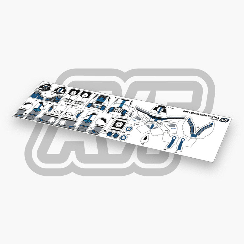 Commander Brotha Decals