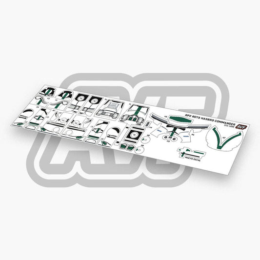 ROTS Hasbro Commander Decals