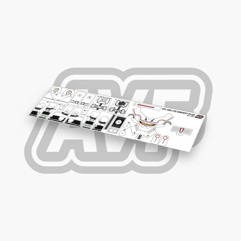 ARC-170 Concept Pilot Decals