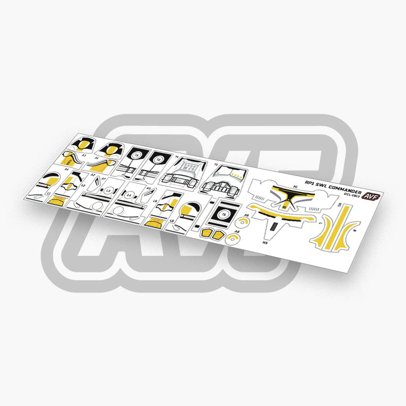 Commander Decals