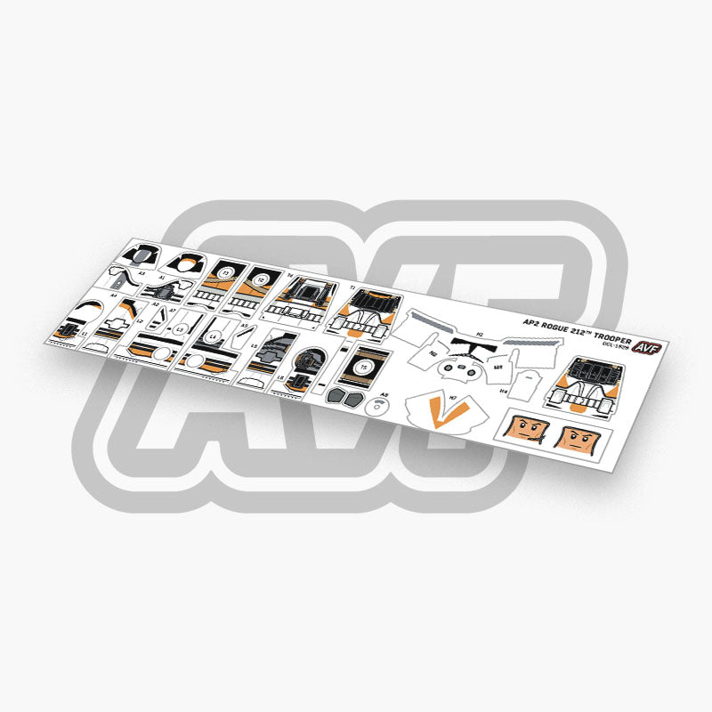 212th Trooper Decals