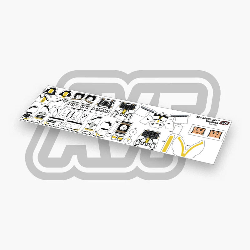 327th Trooper Decals