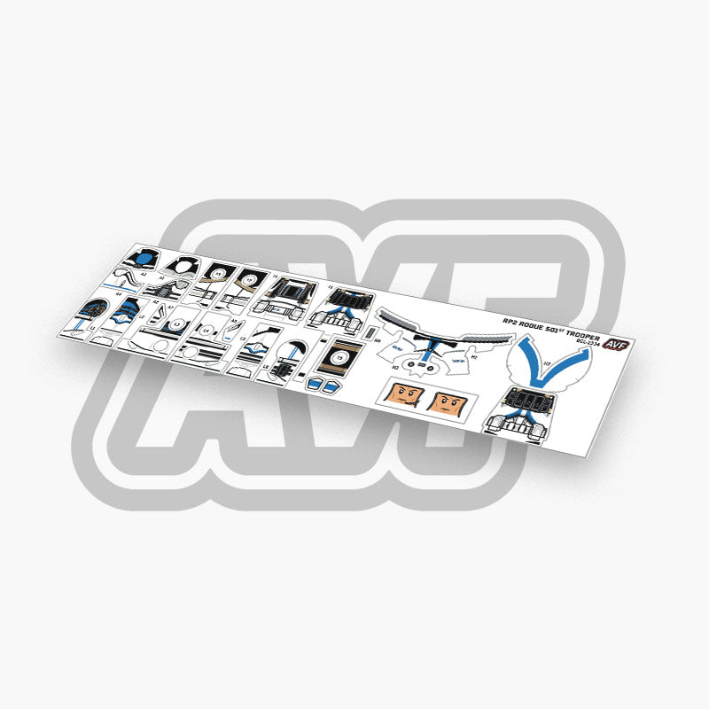501st Trooper Decals