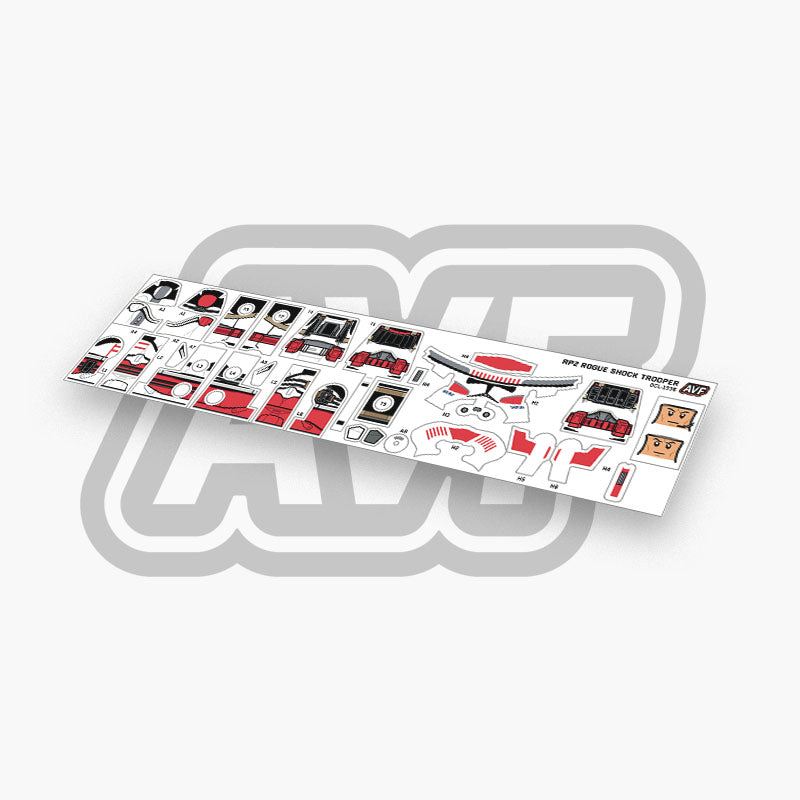 Shock Trooper Decals