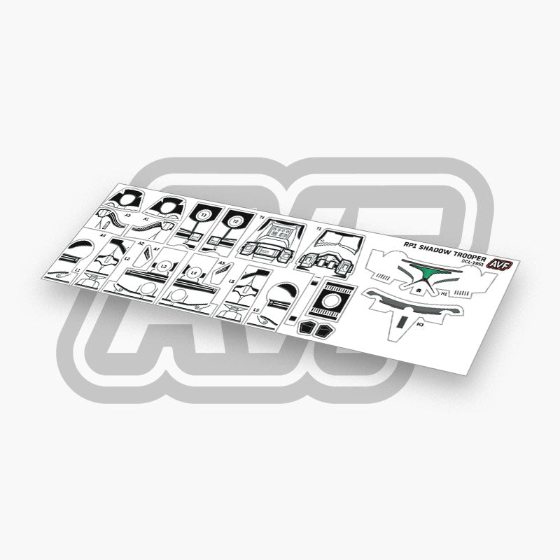 Clone Trooper Grunt Decals