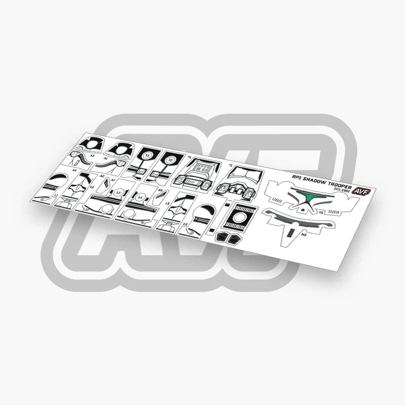 Clone Trooper Grunt Decals