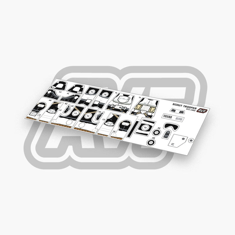 Imperial Scout Trooper Decals