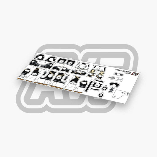 Imperial Scout Trooper Decals